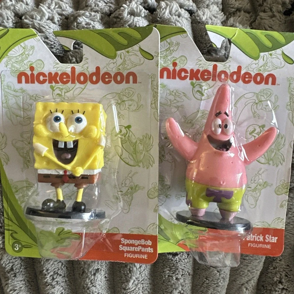 Nickelodeon Sponge Bob & Patrick Set Of Two 2.5-‎ 3